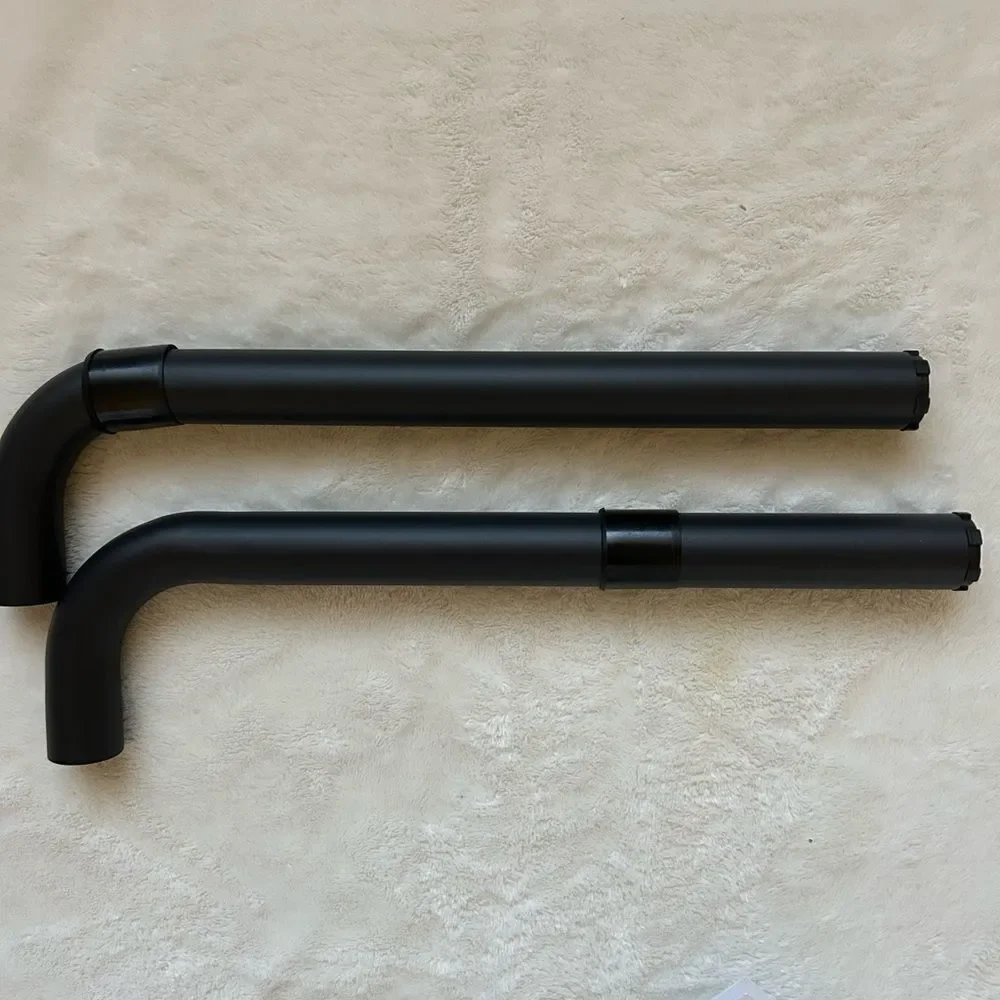 Pottery Barn Somorset Hidden Connection Room Darkening Curtain Rod, Black, 28x48